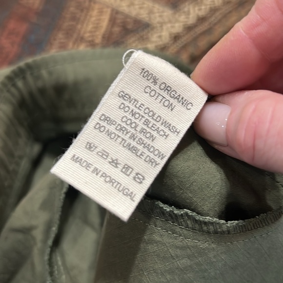 Marane’ Organic Cotton Mens Jogger in Green - Picture 11 of 11